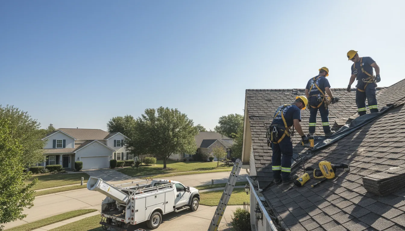 Hail Damage Roof Repair in Morrisville, NY